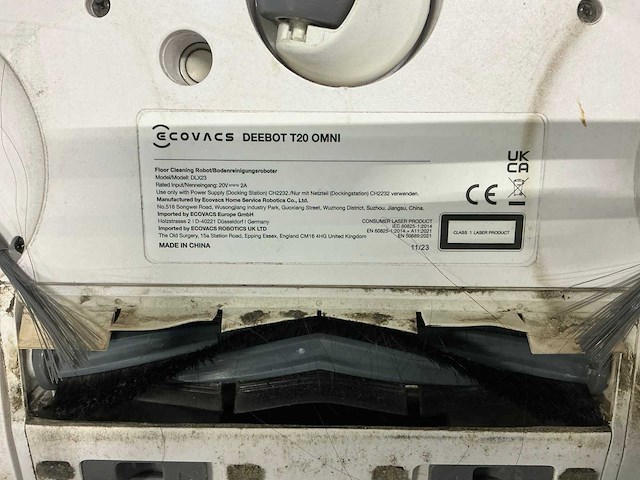 Ecovacs deebot t20 omni robotstofzuiger - afbeelding 8 van  8