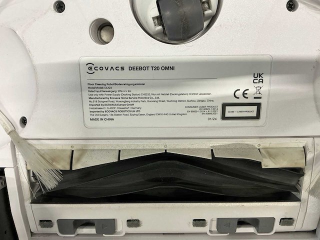 Ecovacs deebot t20 omni robotstofzuiger - afbeelding 10 van  10