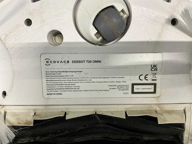 Ecovacs deebot t20 omni robotstofzuiger - afbeelding 6 van  6