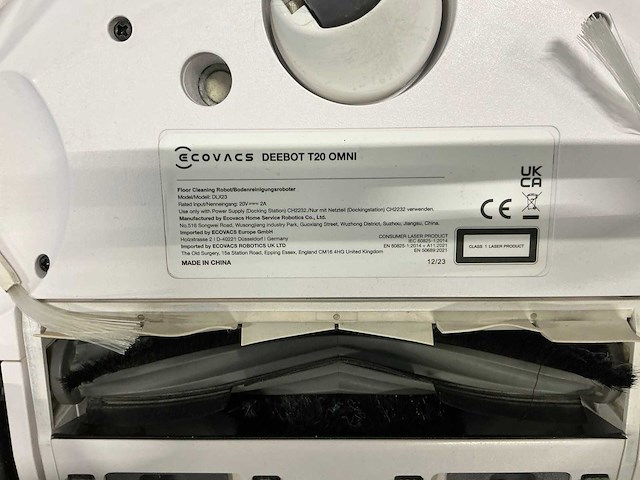 Ecovacs deebot t20 omni robotstofzuiger - afbeelding 8 van  8
