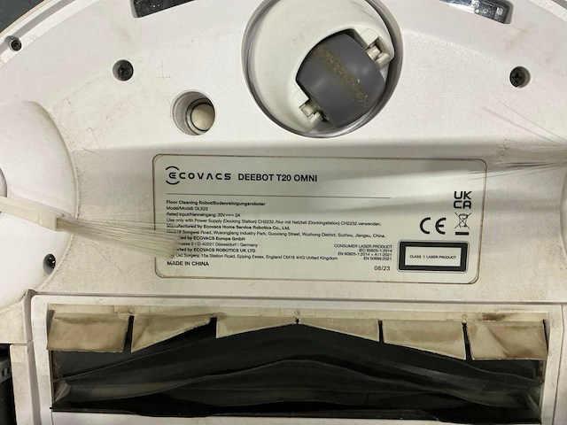 Ecovacs deebot t20 omni robotstofzuiger - afbeelding 9 van  9