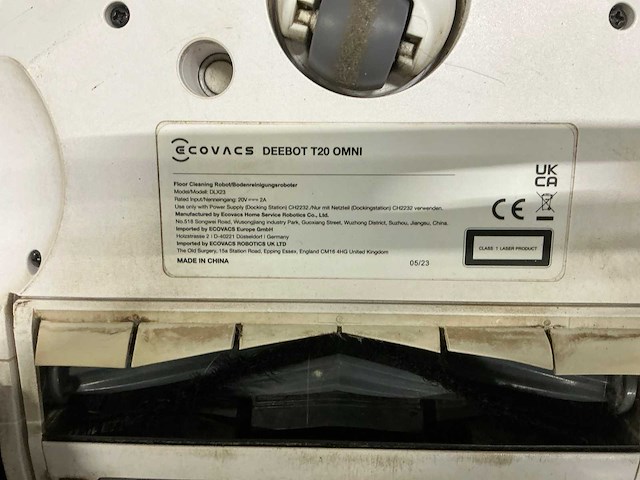 Ecovacs deebot t20 omni robotstofzuiger - afbeelding 8 van  9