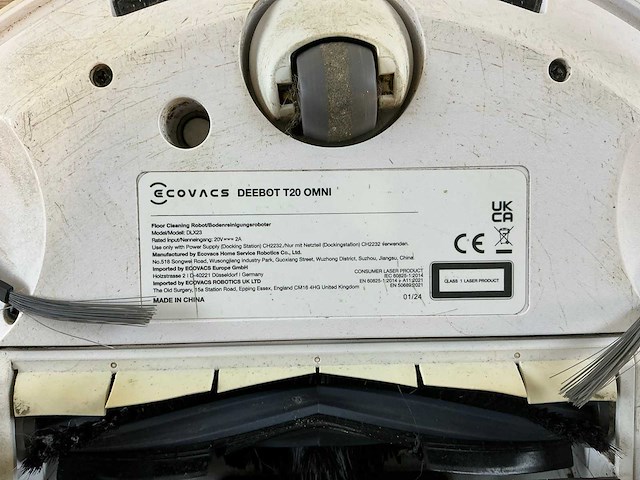 Ecovacs deebot t20 omni robotstofzuiger - afbeelding 8 van  8