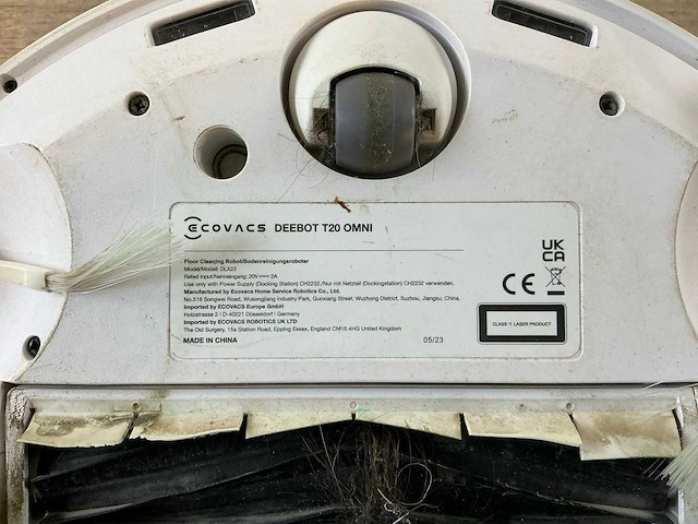 Ecovacs deebot t20 omni robotstofzuiger - afbeelding 9 van  9