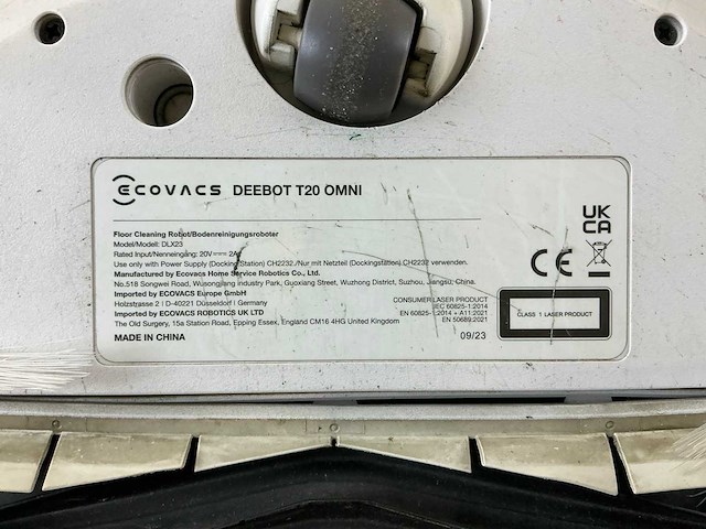 Ecovacs deebot t20 omni robotstofzuiger - afbeelding 4 van  4