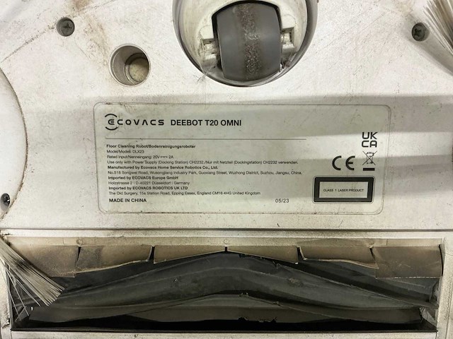Ecovacs deebot t20 omni robotstofzuiger - afbeelding 10 van  10