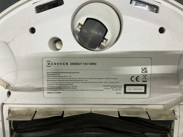 Ecovacs deebot t20 omni robotstofzuiger - afbeelding 8 van  8