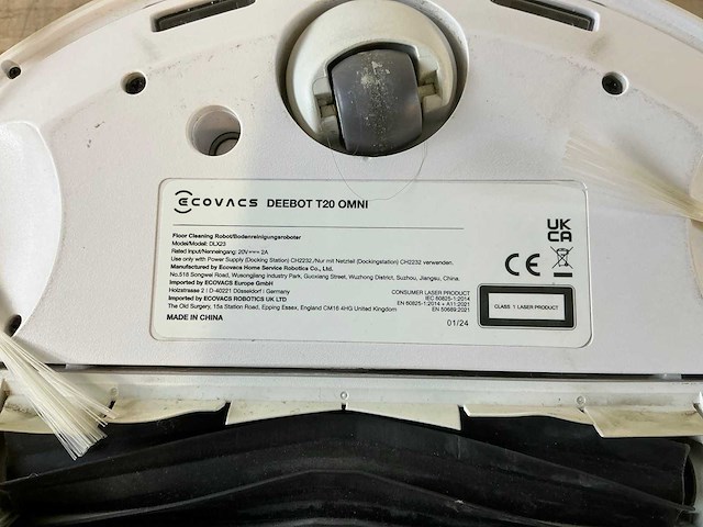 Ecovacs deebot t20 omni robotstofzuiger - afbeelding 9 van  9