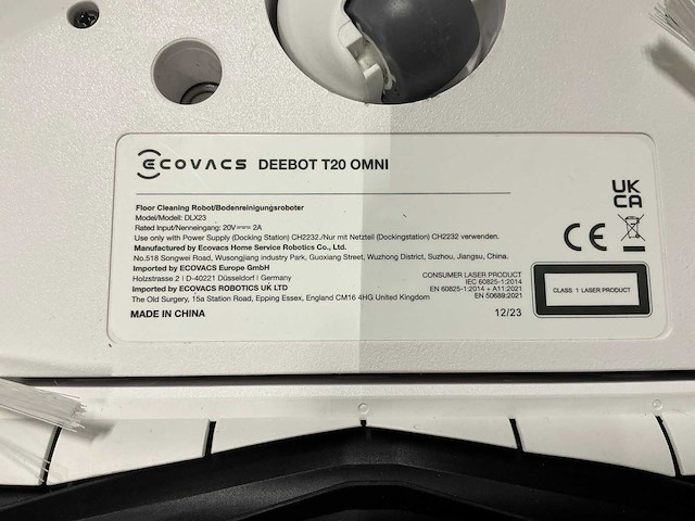 Ecovacs deebot t20 omni - afbeelding 7 van  10