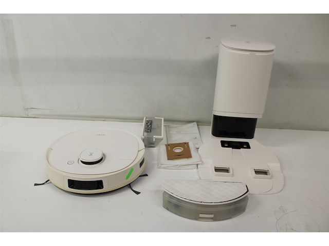 Ecovacs deebot t9+ robotstofzuiger met zuigstation wit - afbeelding 5 van  6