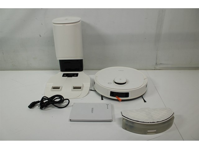 Ecovacs deebot t9+ robotstofzuiger met zuigstation wit - afbeelding 5 van  6