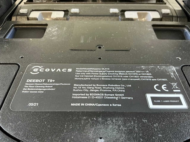 Ecovacs deebot t9+ robotstofzuiger - afbeelding 1 van  11
