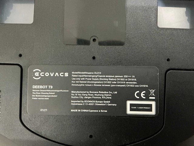 Ecovacs deebot t9 robotstofzuiger - afbeelding 6 van  8