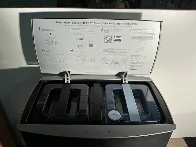 Ecovacs deebot x1 omni al in one robotstofzuiger - afbeelding 3 van  8