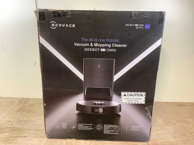 Ecovacs deebot x1 omni robotstofzuiger - afbeelding 2 van  7