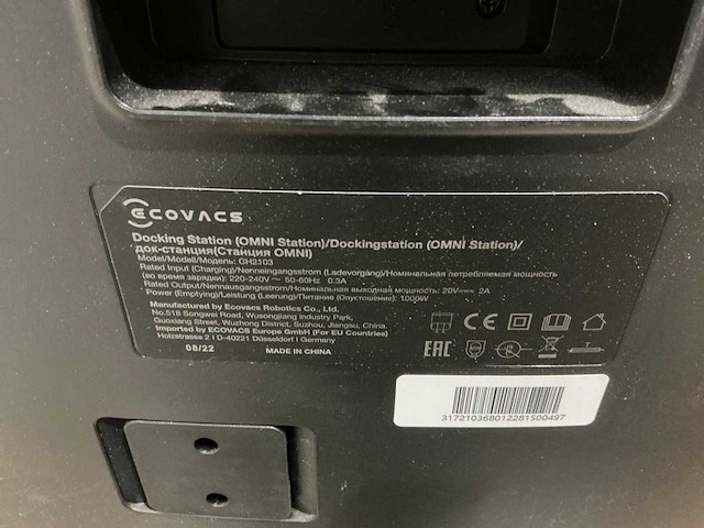 Ecovacs deebot x1 omni robotstofzuiger - afbeelding 7 van  12