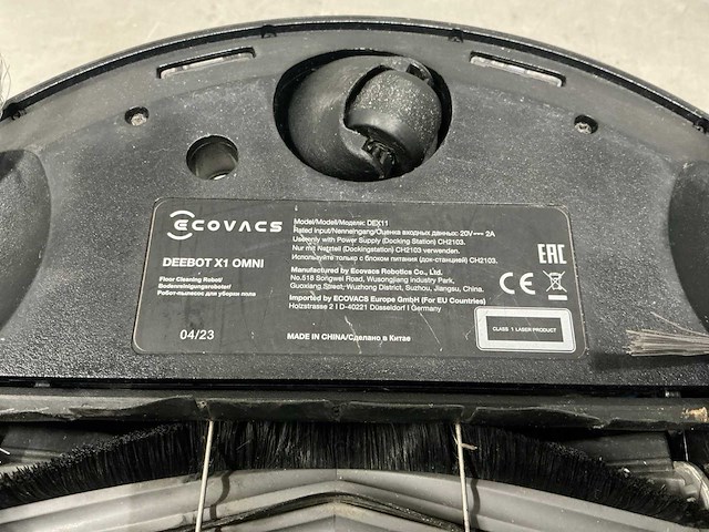 Ecovacs deebot x1 omni robotstofzuiger - afbeelding 8 van  8