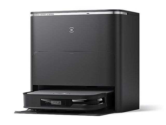 Ecovacs deebot x2 omni robotstofzuiger automatisch leegstation actief dweilsysteem zwart - afbeelding 2 van  6