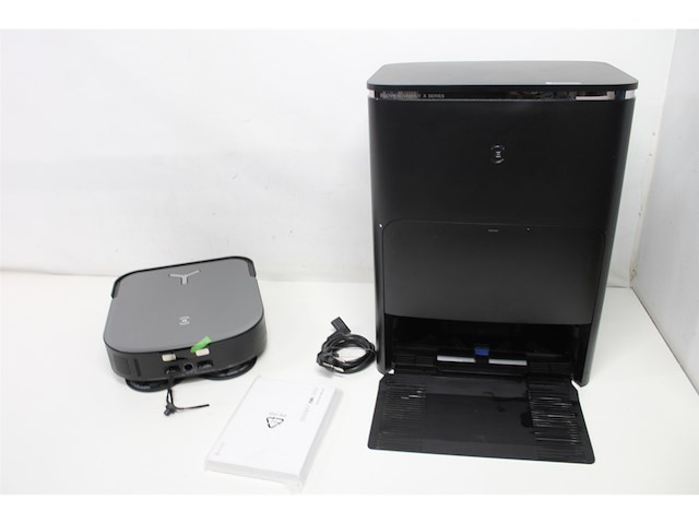Ecovacs deebot x2 omni robotstofzuiger automatisch leegstation actief dweilsysteem zwart - afbeelding 5 van  6