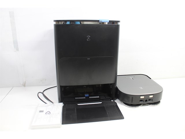 Ecovacs deebot x2 omni robotstofzuiger automatisch leegstation zwart - afbeelding 5 van  6