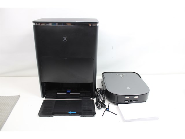 Ecovacs deebot x2 omni robotstofzuiger automatisch leegstation zwart - afbeelding 5 van  6