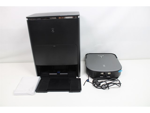 Ecovacs deebot x2 omni robotstofzuiger automatisch leegstation zwart - afbeelding 5 van  6