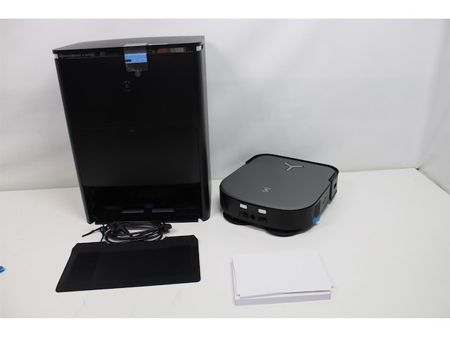 Ecovacs deebot x2 omni robotstofzuiger automatisch leegstation zwart - afbeelding 5 van  6