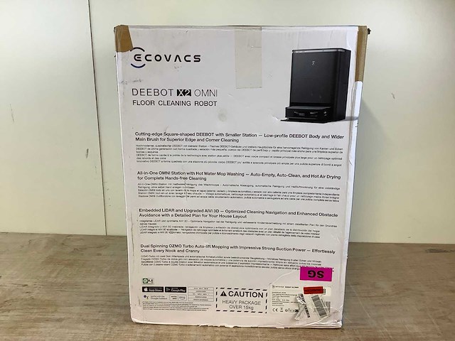 Ecovacs deebot x2 omni robotstofzuiger - afbeelding 2 van  7