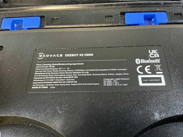Ecovacs deebot x2 omni robotstofzuiger - afbeelding 11 van  12