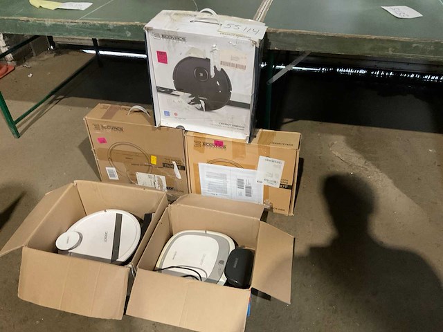 Ecovacs robotstofzuiger (5x) - afbeelding 2 van  9