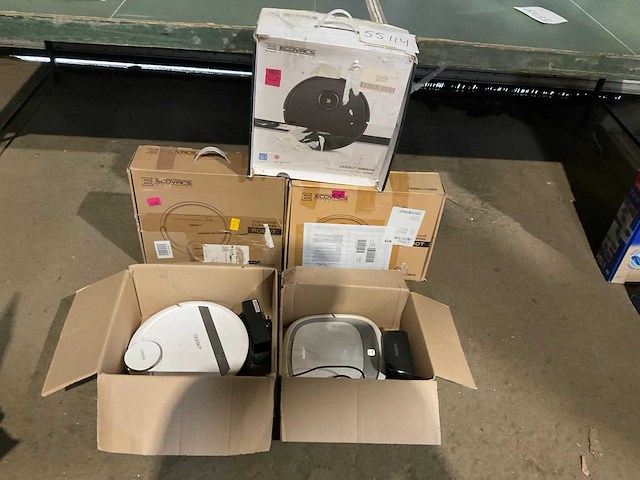 Ecovacs robotstofzuiger (5x) - afbeelding 3 van  9