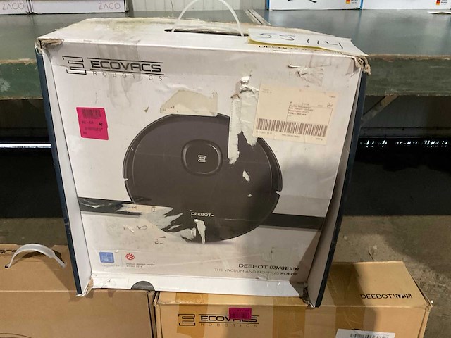 Ecovacs robotstofzuiger (5x) - afbeelding 5 van  9