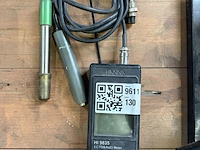 Ec/tds/nacl meter met sondes, hanna, hi9835, zwart