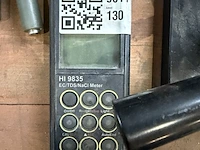 Ec/tds/nacl meter met sondes, hanna, hi9835, zwart - afbeelding 2 van  4