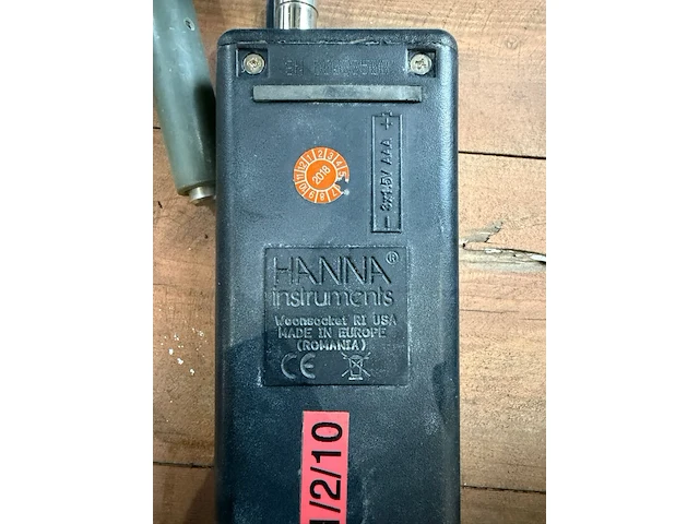 Ec/tds/nacl meter met sondes, hanna, hi9835, zwart - afbeelding 3 van  4