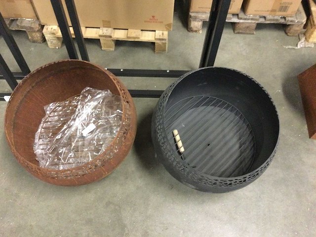 Ed - vuurschalen rond. (2x) - afbeelding 2 van  3