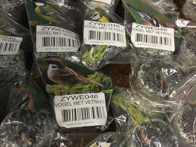 Ed - zywe046 - vogel met vetring (72x) - afbeelding 4 van  4