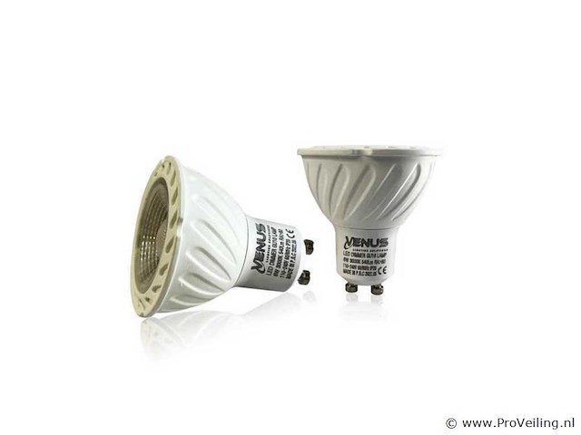 Ed-spot gu10 – 6w – dimbaar – 6500k koud wit – ip20 (x50) - afbeelding 2 van  4