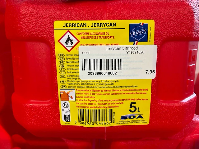 Eda 5l jerrycan (9x) - afbeelding 4 van  4