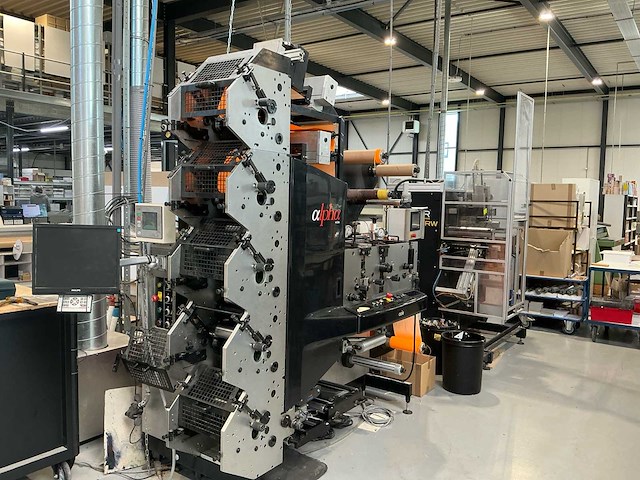 Edale - alpha - print- en etiketteermachine - 2012 - afbeelding 1 van  37