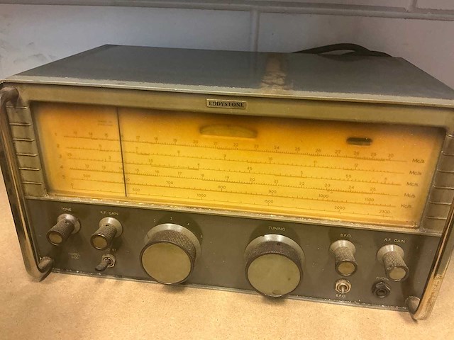 Eddystone - maritieme radio - afbeelding 5 van  5