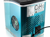 Edelstalen ijsblokjesmachine - 120 watt - blauw - afbeelding 3 van  5