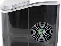 Edelstalen ijsblokjesmachine - 120 watt - donkergrijs - afbeelding 2 van  3