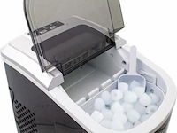 Edelstalen ijsblokjesmachine - 120 watt - donkergrijs - afbeelding 3 van  3