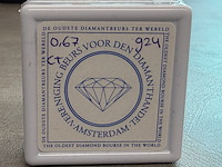 Edelsteen - 0.67 carat natuurlijke apatiet - afbeelding 2 van  4