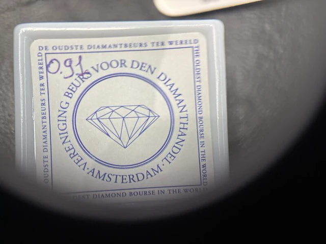 Edelsteen - 0.91 carat natuurlijke groene saffier - afbeelding 4 van  6