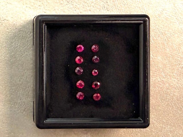 Edelsteen - 1.00 carat natuurlijke robijn - afbeelding 1 van  2