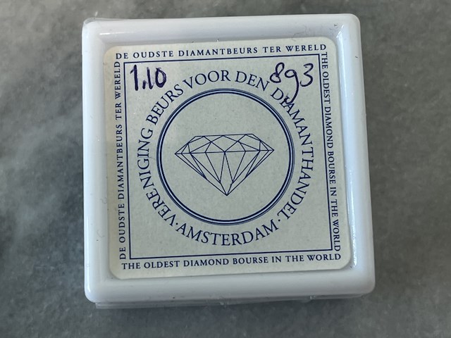 Edelsteen - 1.10 carat natuurlijke apatiet - afbeelding 4 van  4