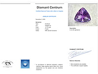 Edelsteen - 12.78 carat paarse natuurlijke amethist - afbeelding 3 van  4