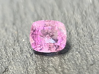 Edelsteen - 1.28 carat pink sapphire